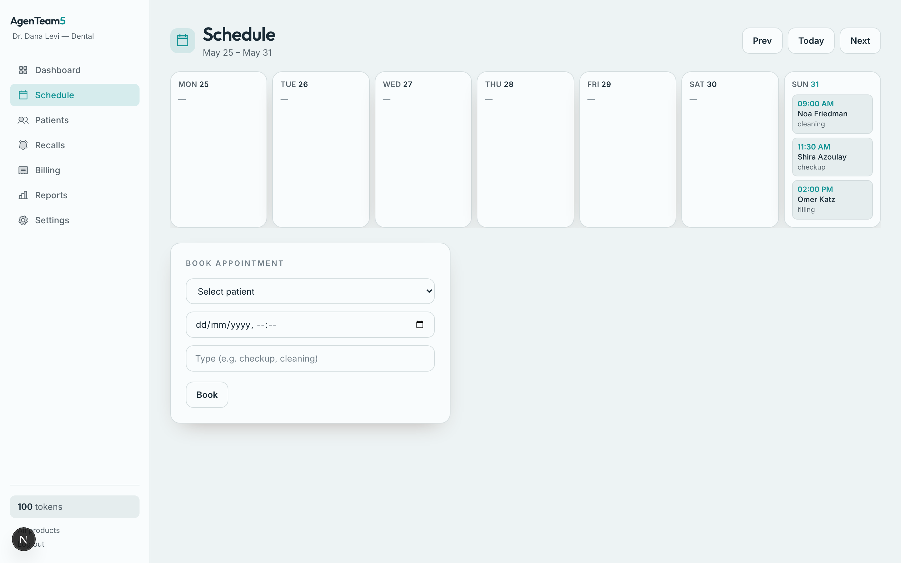 A calendar your front desk actually likes